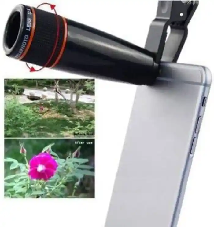 12X Telephoto Lens Mobile Phone Optical Zoom Telescope Lens